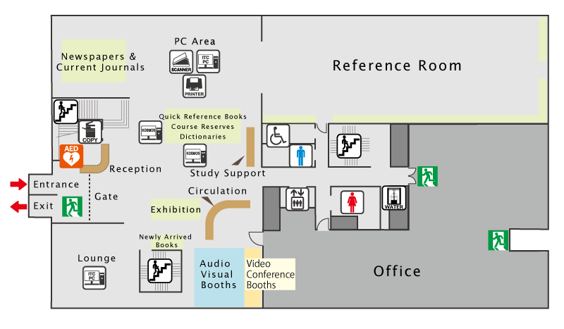 Floor Map 1F